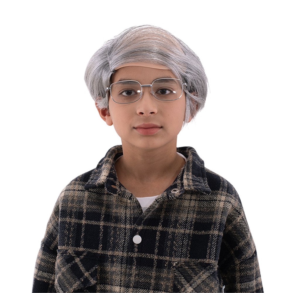 Little Old Man Wig & Glasses