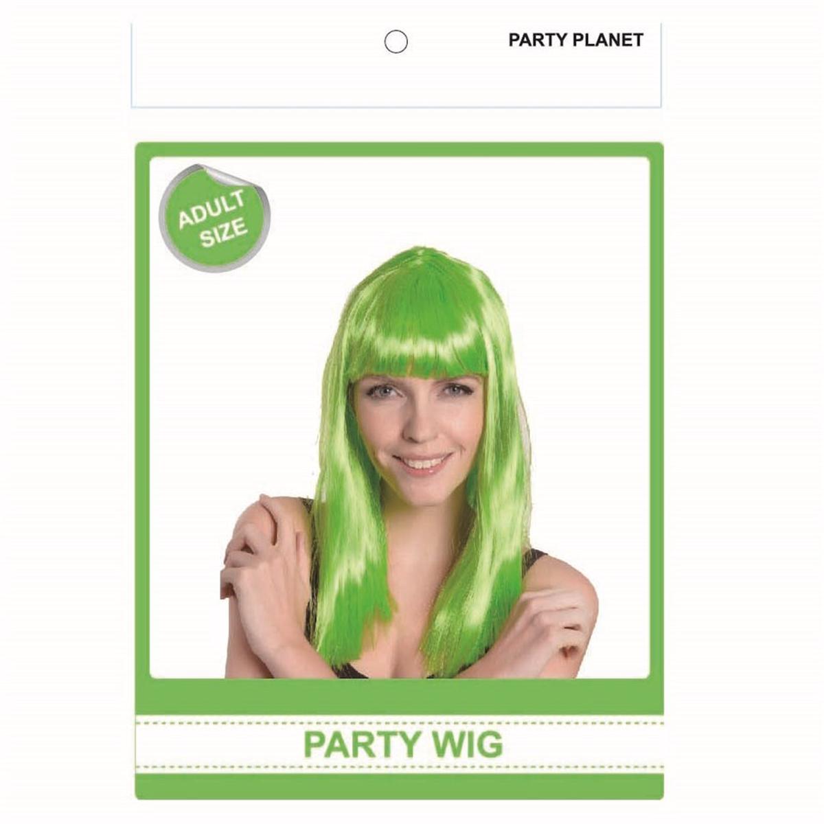 Long Wig - Green