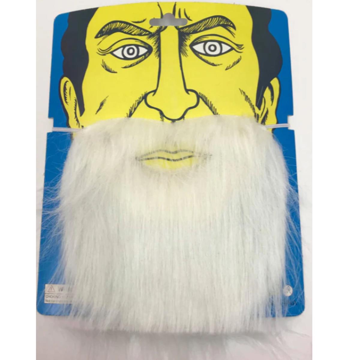 Party Beard White