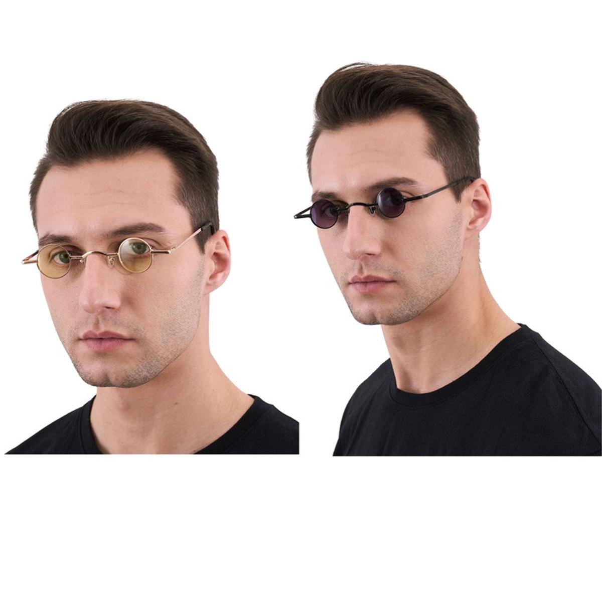 PARTY GLASSES BLACK AND YELLOW RETRO HIP HOP 2 ASSTD