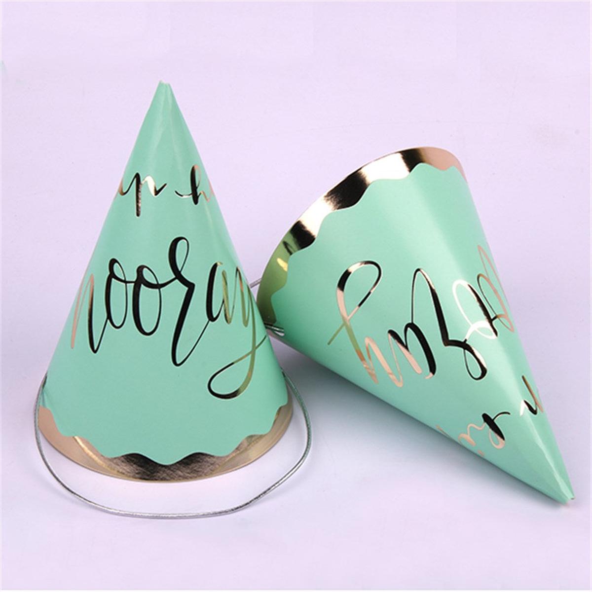 Party Hats Luxe Mint 4Pk