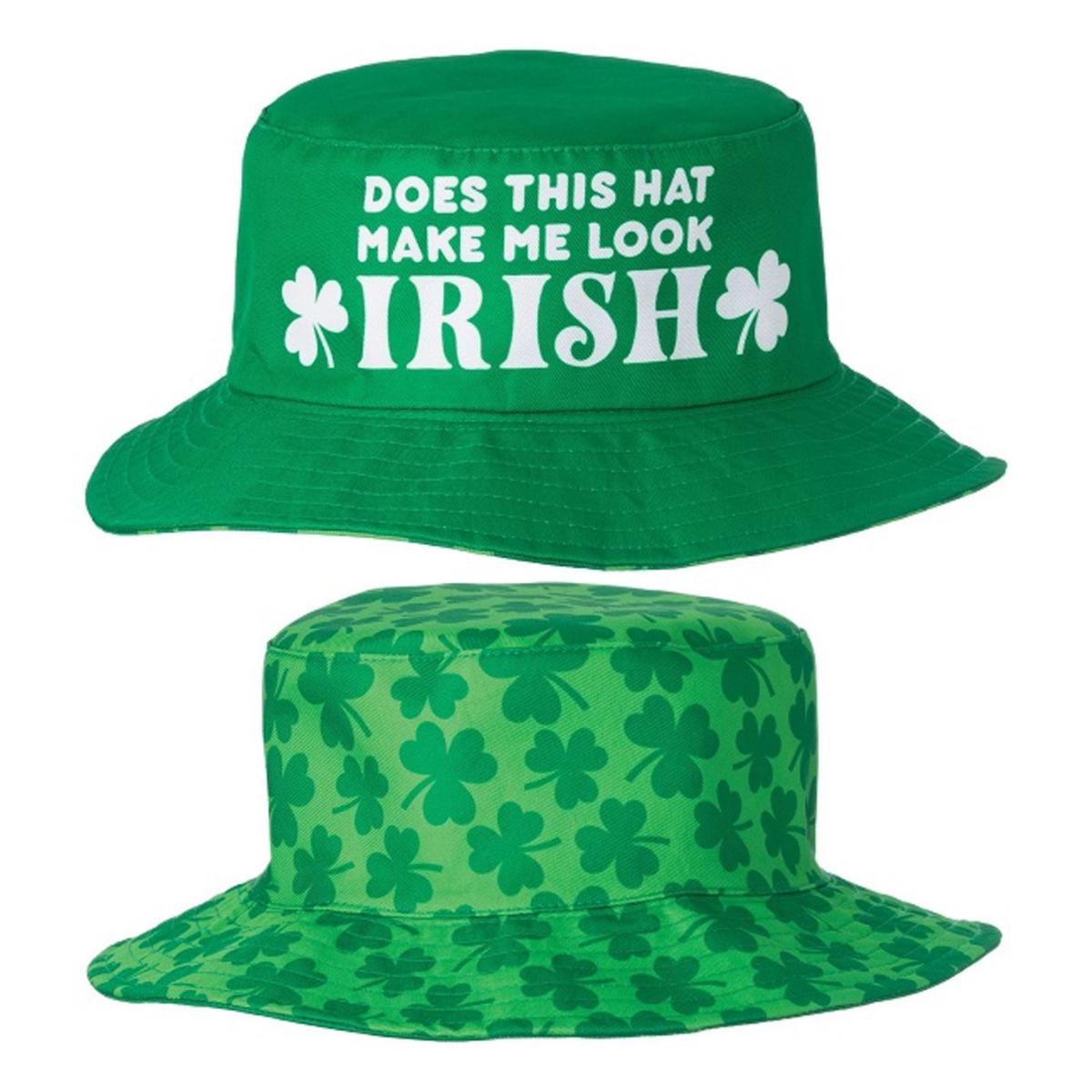 St Patricks Day Reversible Bucket Hat