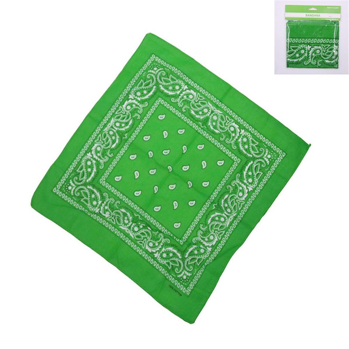BANDANA Printed - GREEN