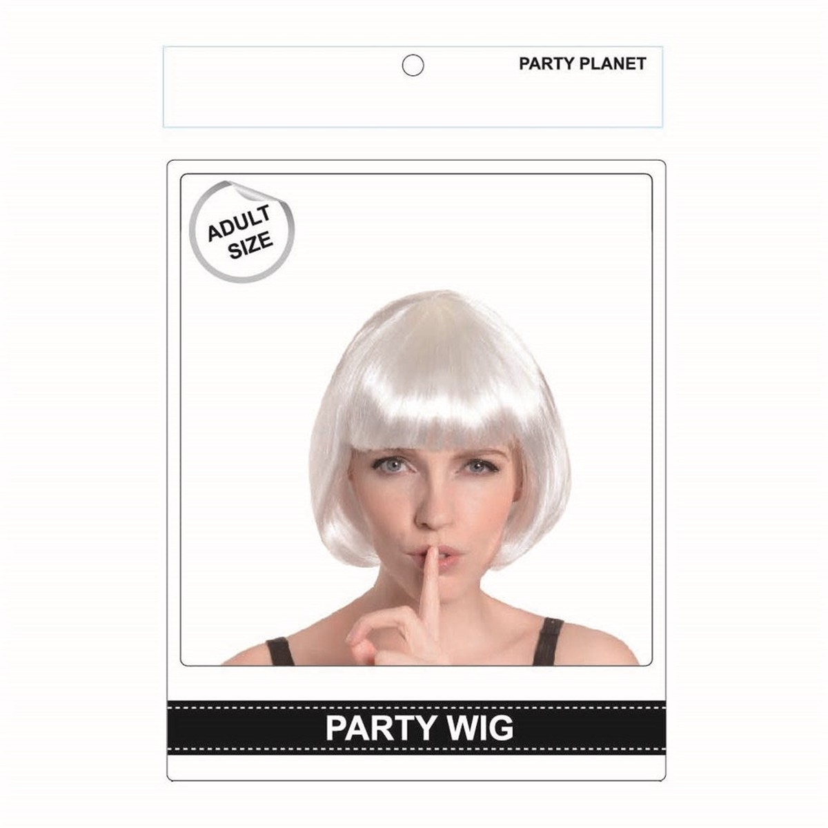 Bob Wig - White