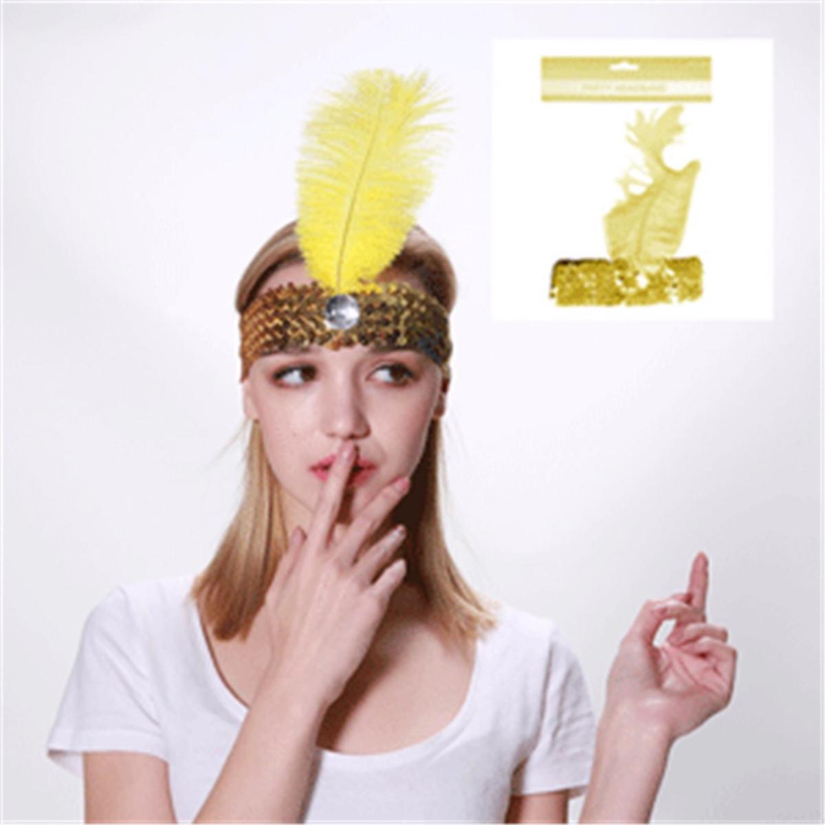 FLAPPER HEADBANDYELLOW