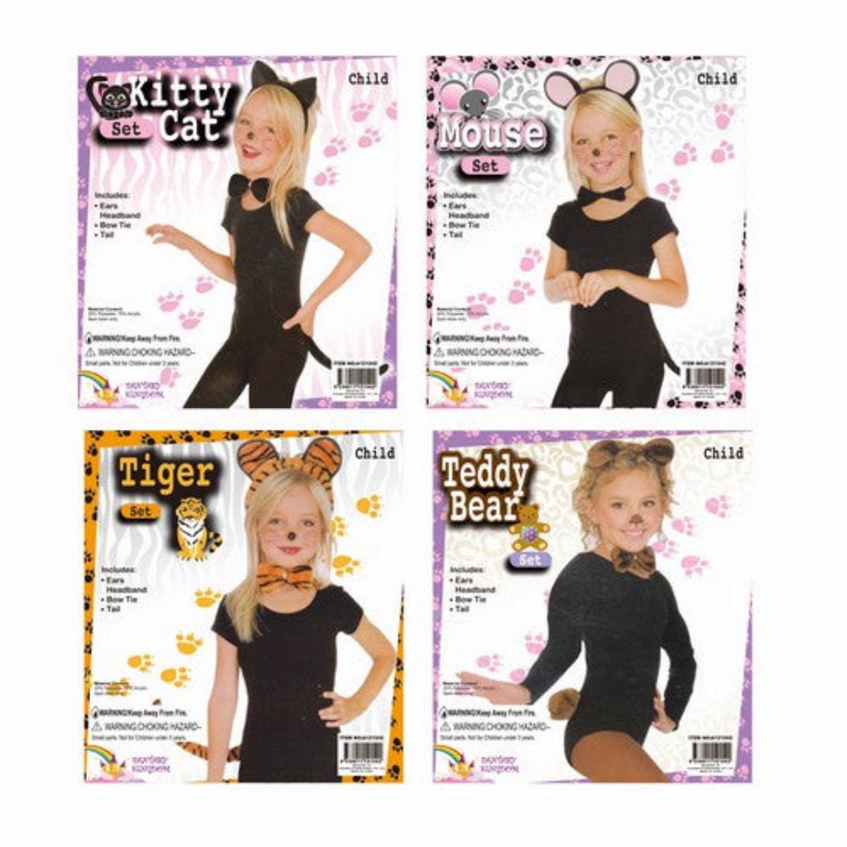 Kids Animal Dressup Assorted Design
