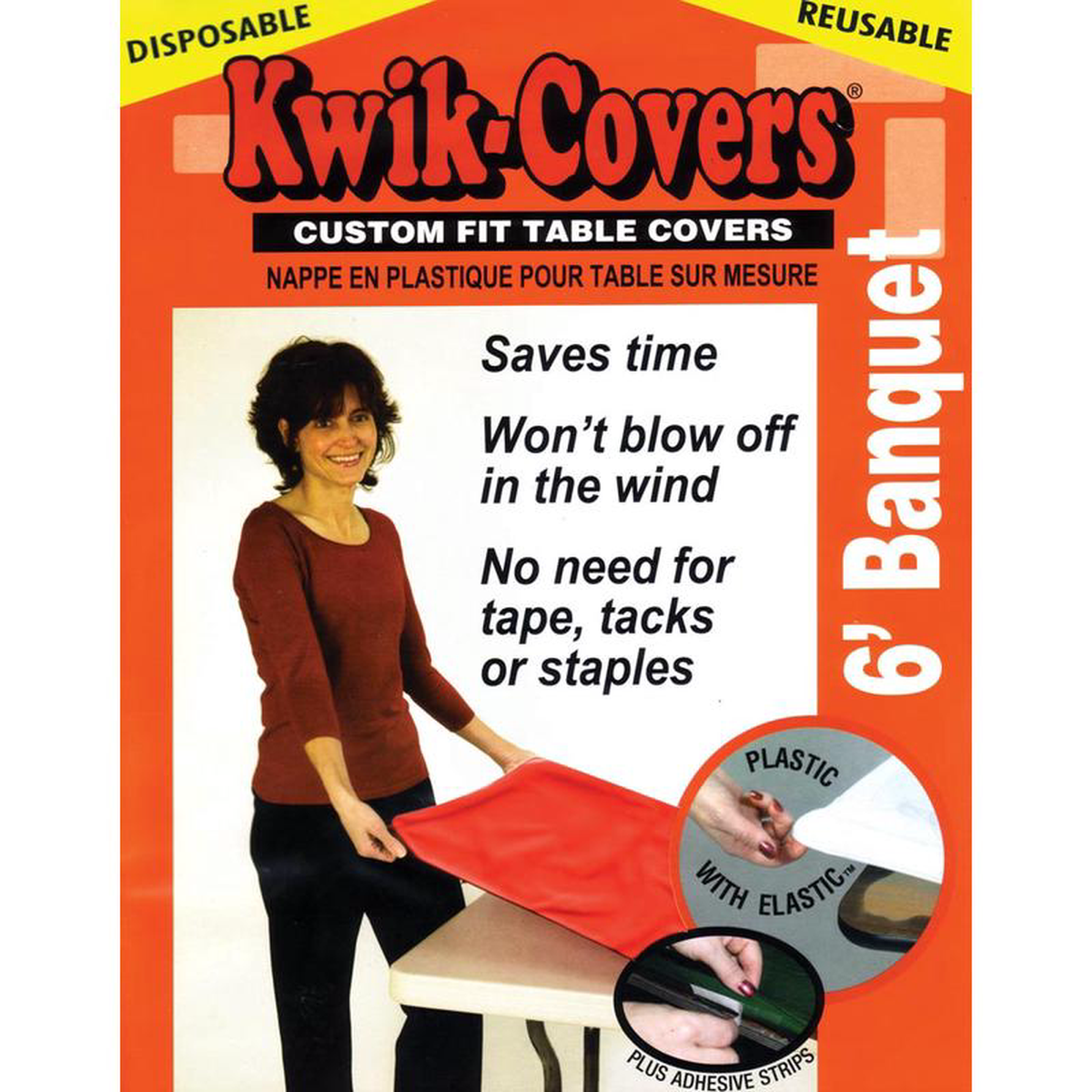 Kwik Cover 8211 Red 68242 x 308243 (EACH)