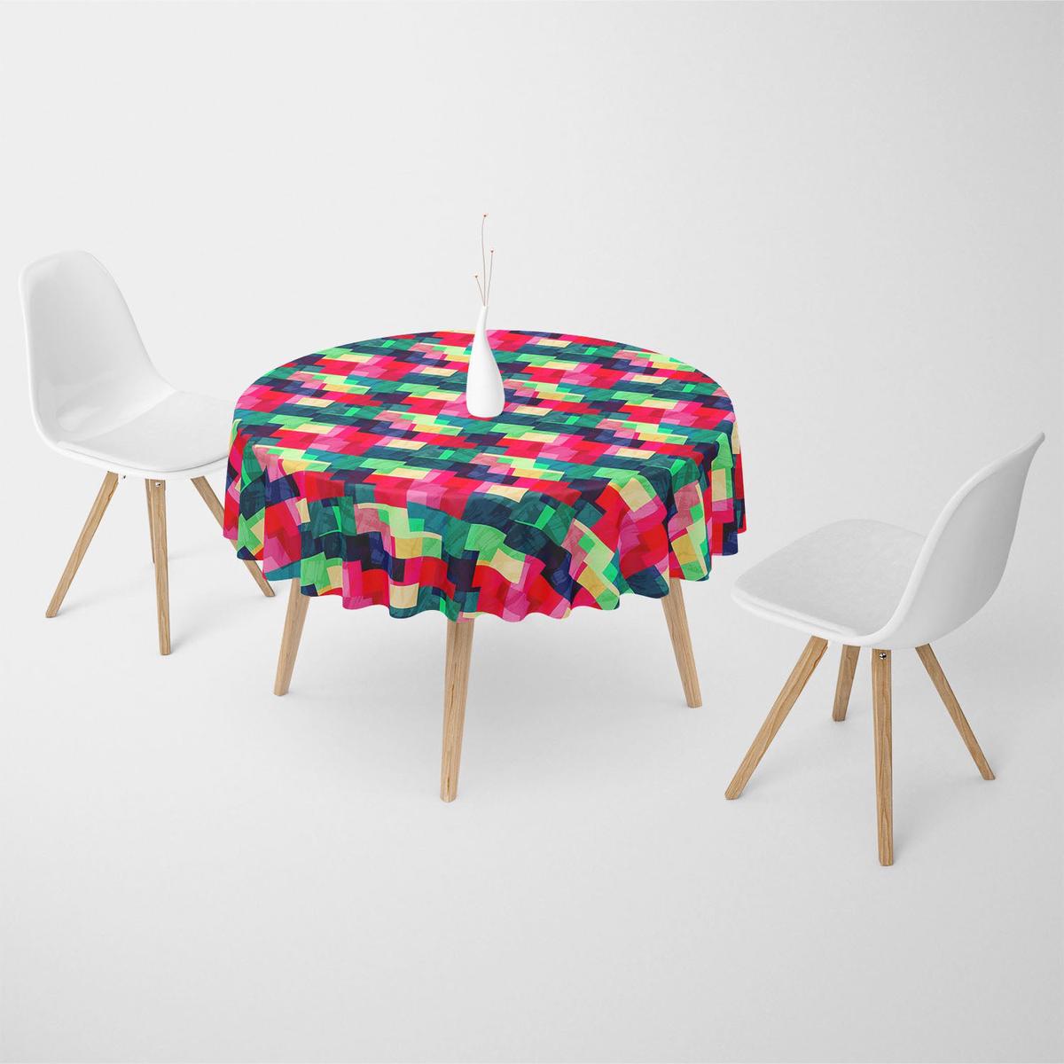 Mosaic Table Cloth Cover