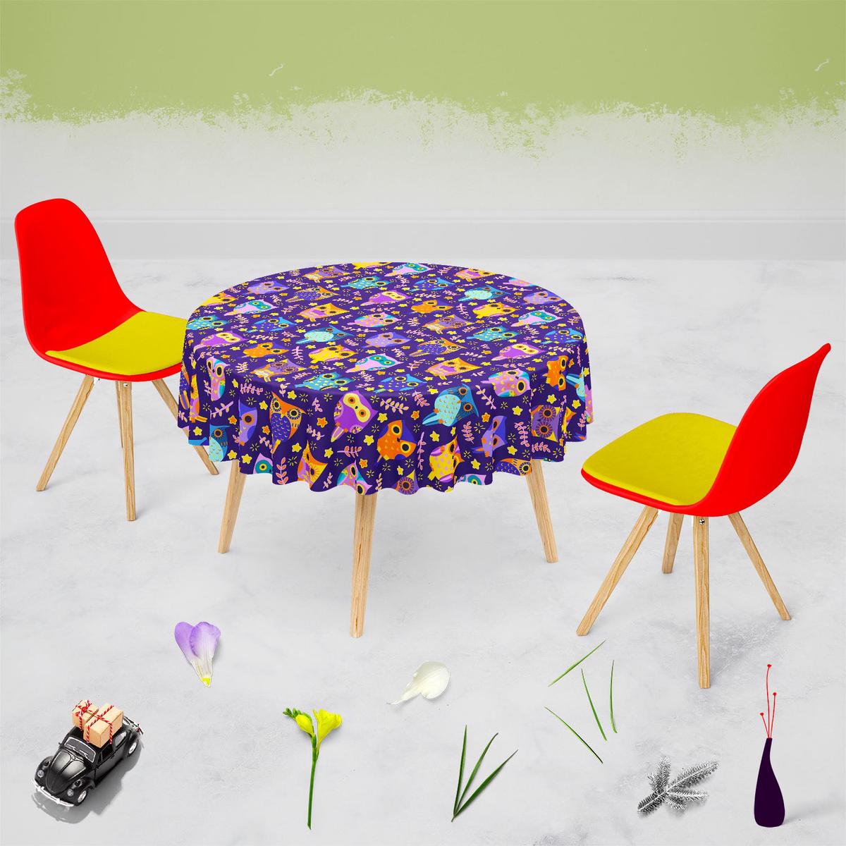 Owls Table Cloth Cover
