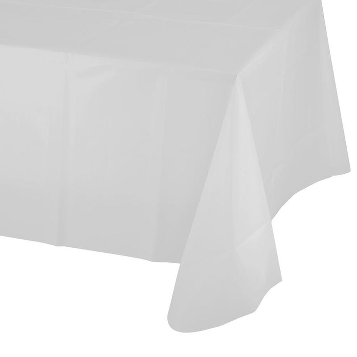 Plastic Table Cover 8211 White 548243 x 1088243 (EACH)
