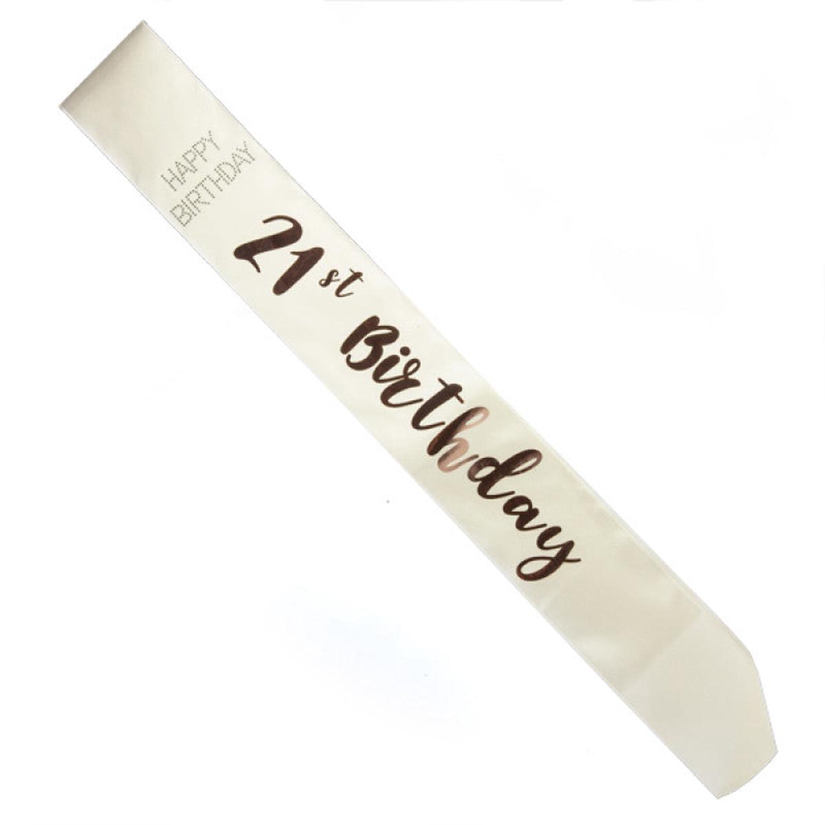 Rose Gold Sash 21