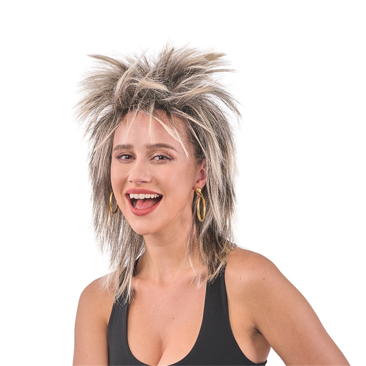 Wig 80S Rock Queen