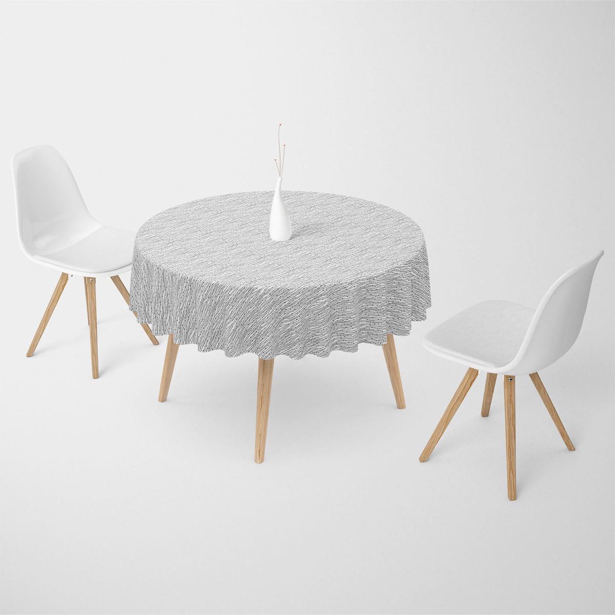 Abstract Style Table Cloth Cover