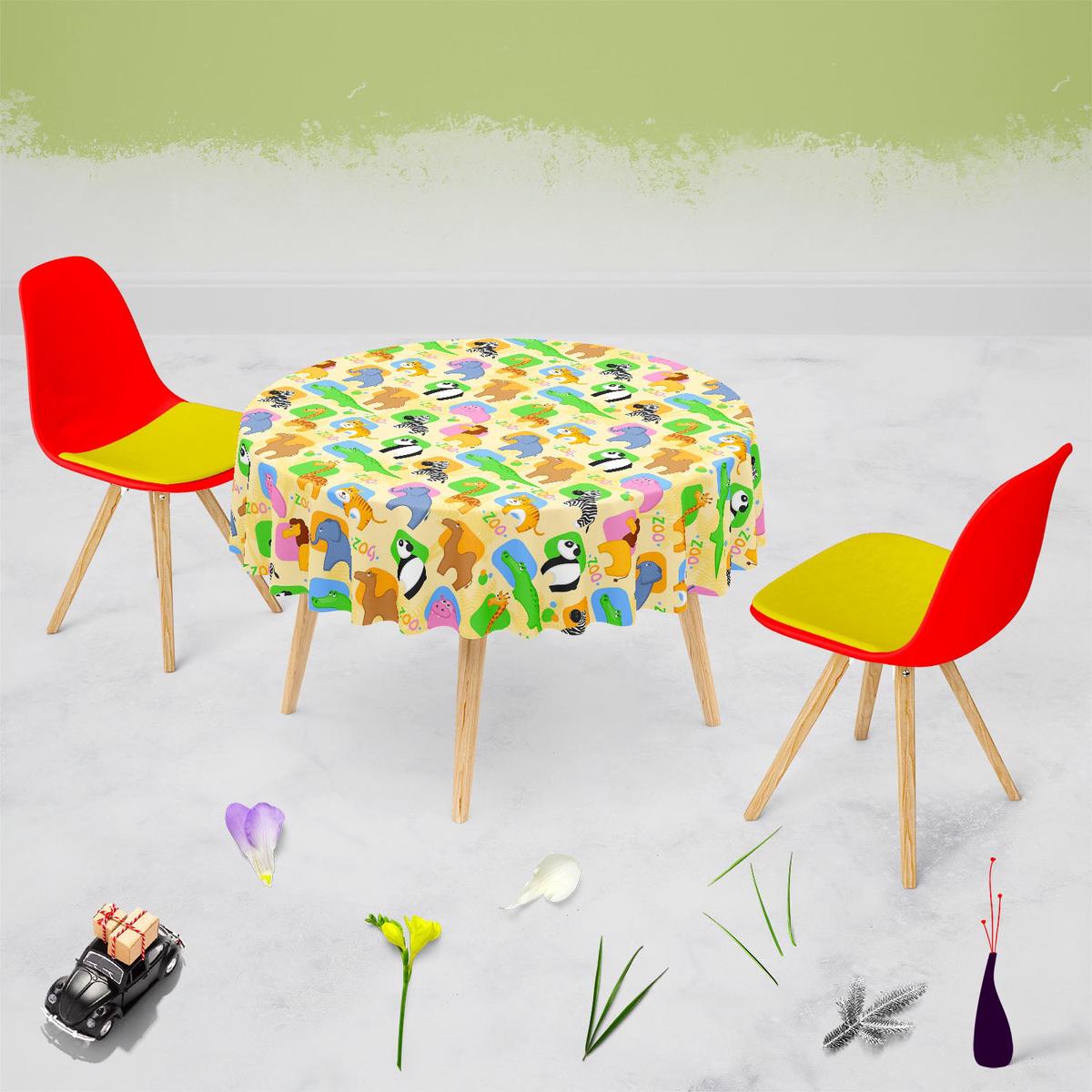 African Animals D1 Table Cloth Cover