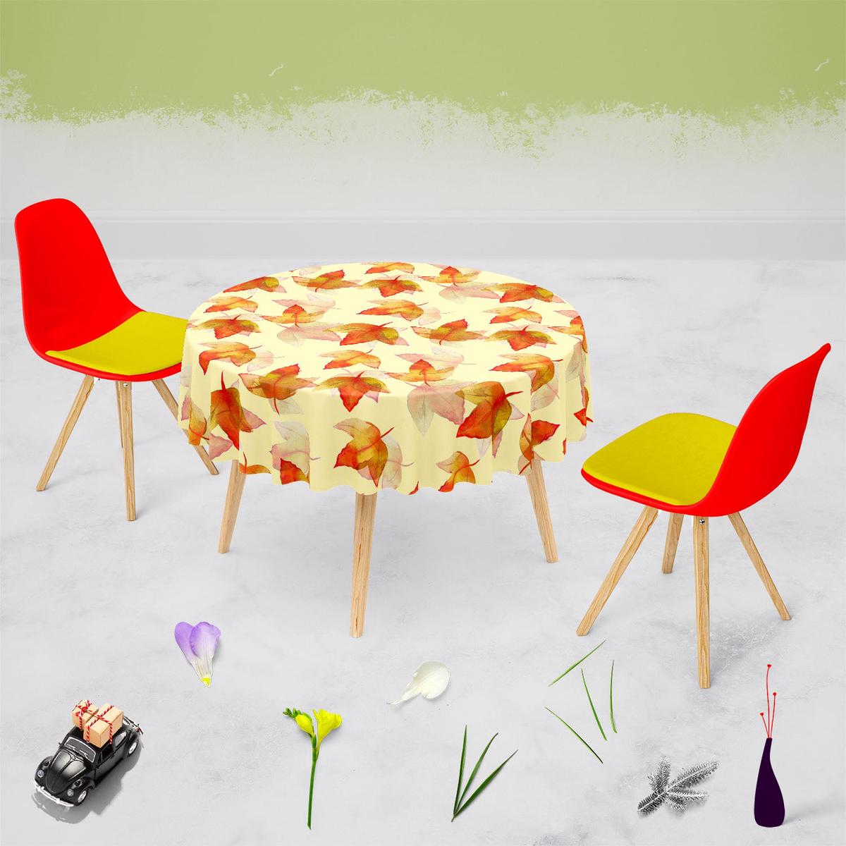 Autumn Leaves D3 Table Cloth Cover