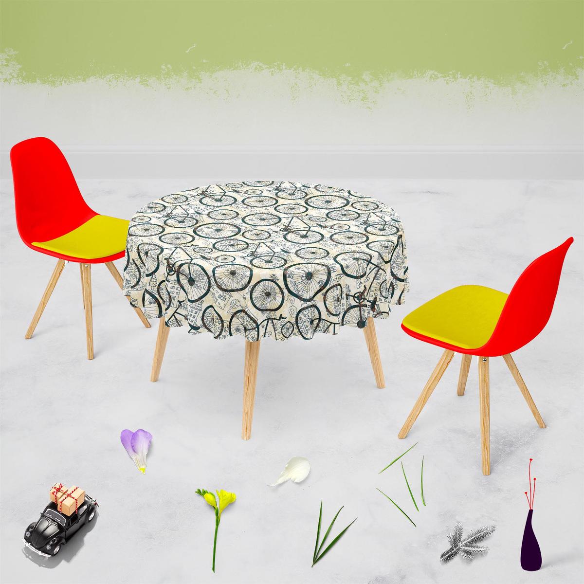 Bicycles D1 Table Cloth Cover