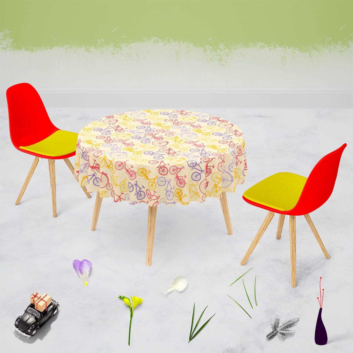 Biking Table Cloth Cover