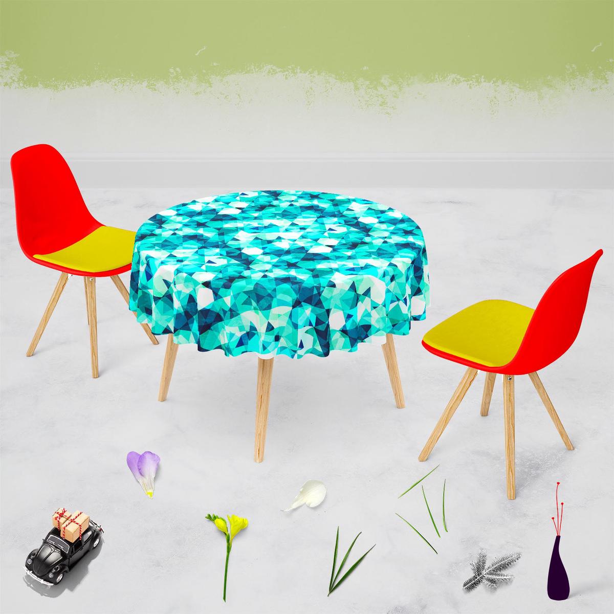 Blue Crystal D1 Table Cloth Cover