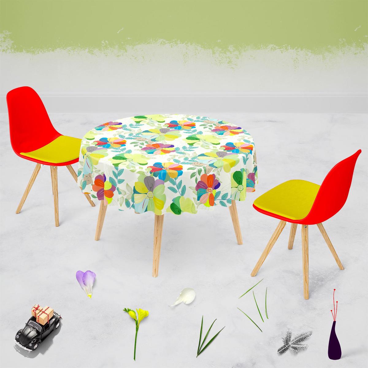 Budding Flowers D1 Table Cloth Cover