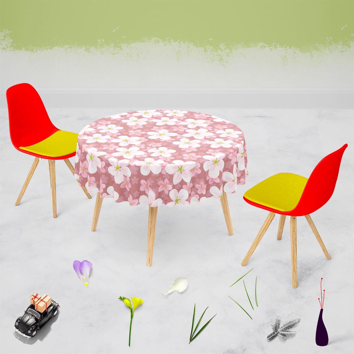 Cherry Blossoms D2 Table Cloth Cover