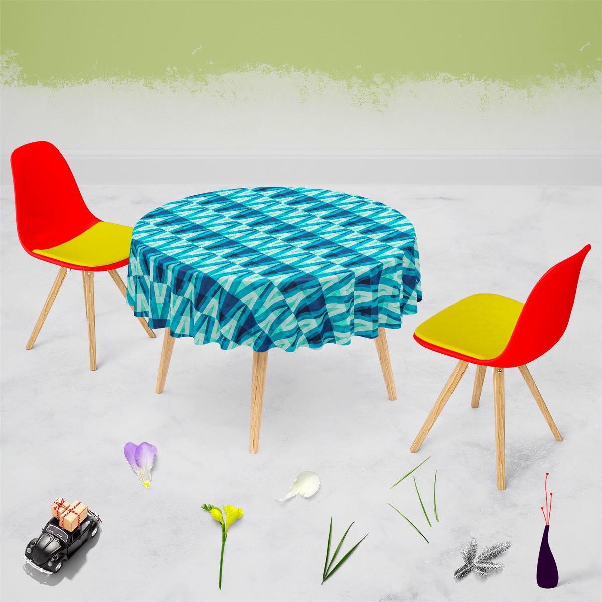 Crystal Triangle Table Cloth Cover