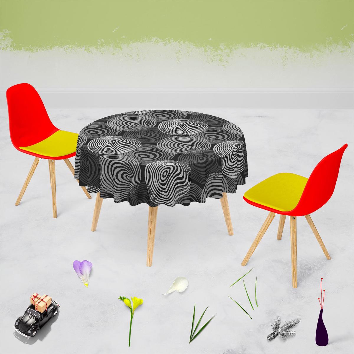 Fashion Circles Table Cloth Cover