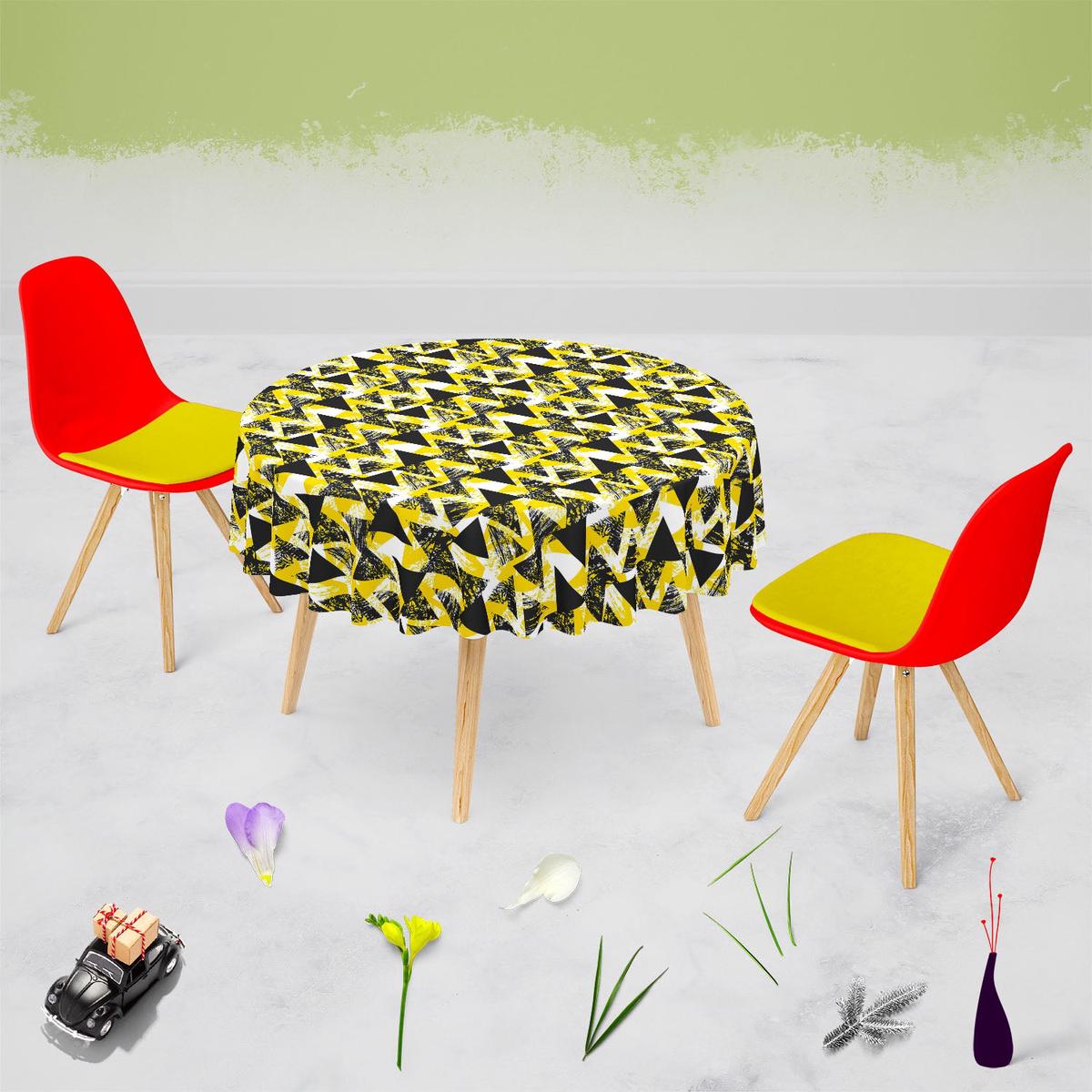 Geometrical Behaviour D1 Table Cloth Cover
