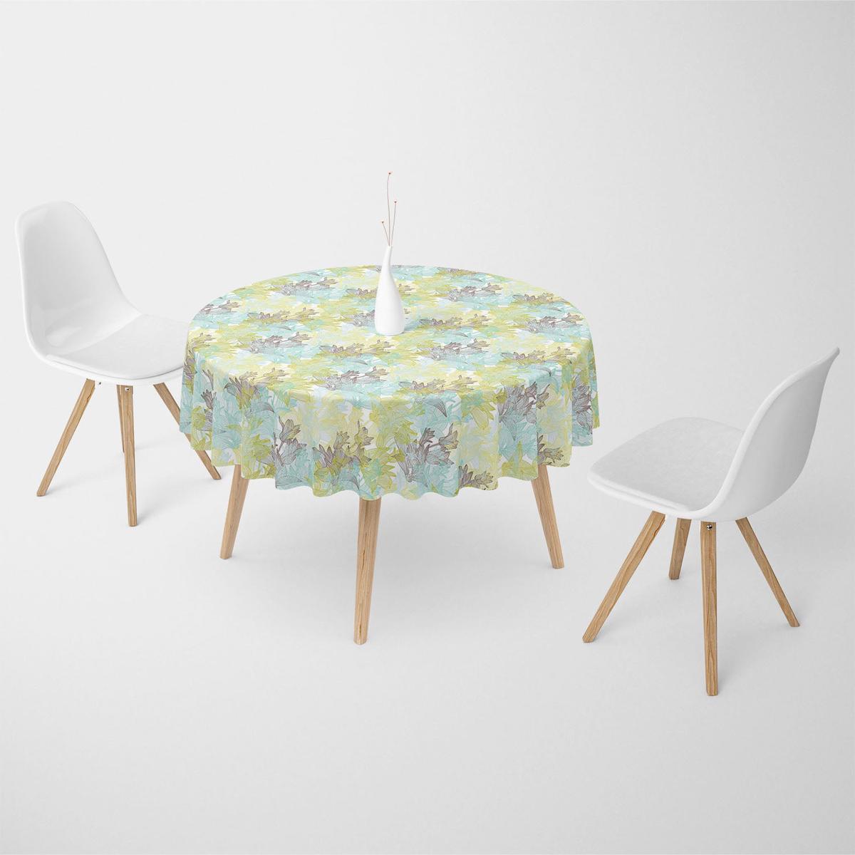 Tulip Flowers Table Cloth Cover