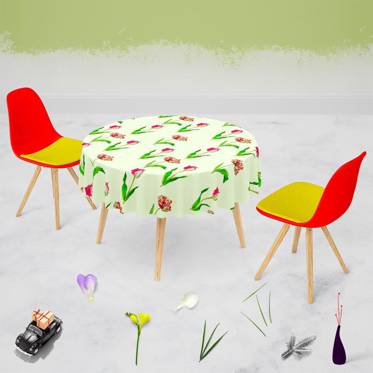Tulips Table Cloth Cover