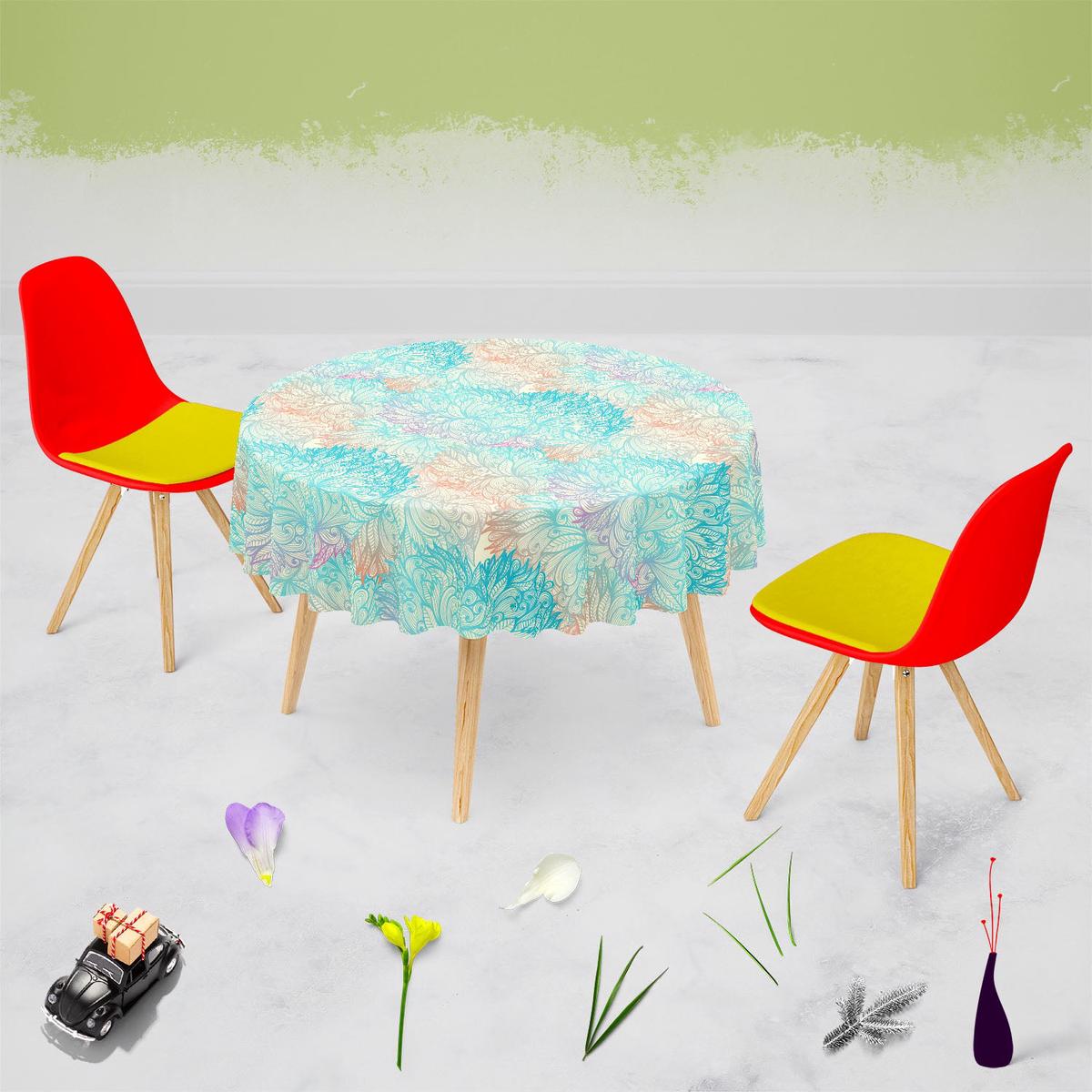 Vintage Cloudy Table Cloth Cover
