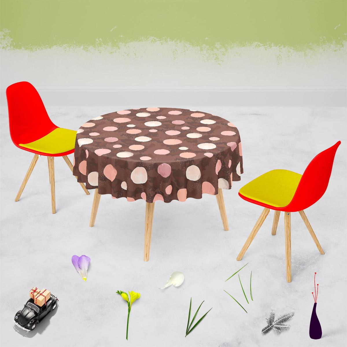 Watercolor Dots D3 Table Cloth Cover