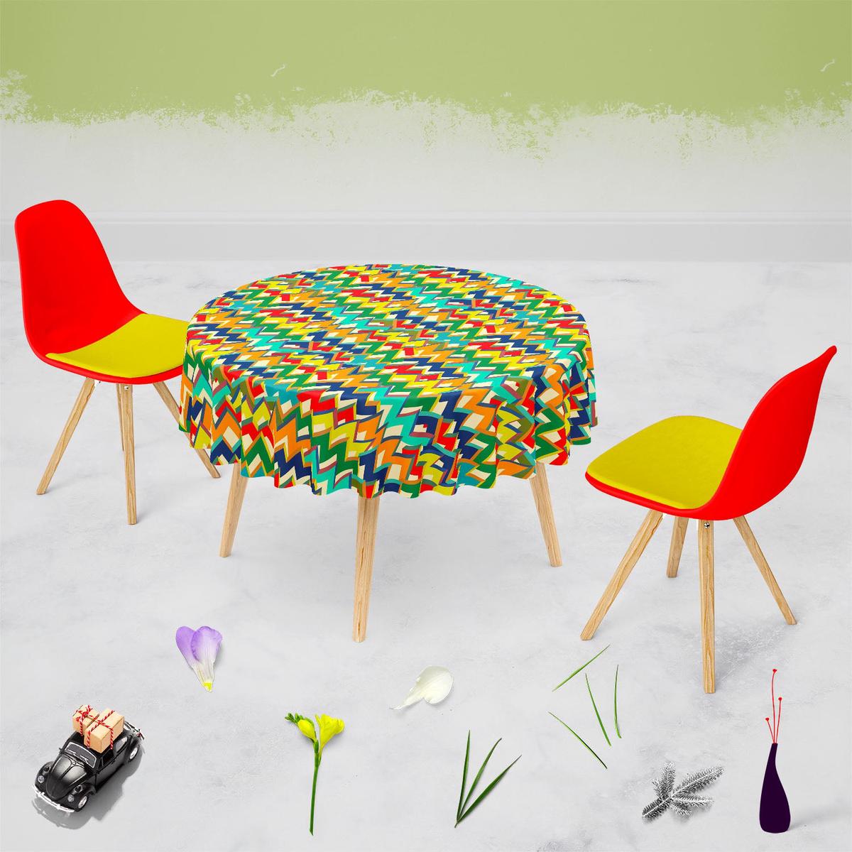 Zigzag Table Cloth Cover