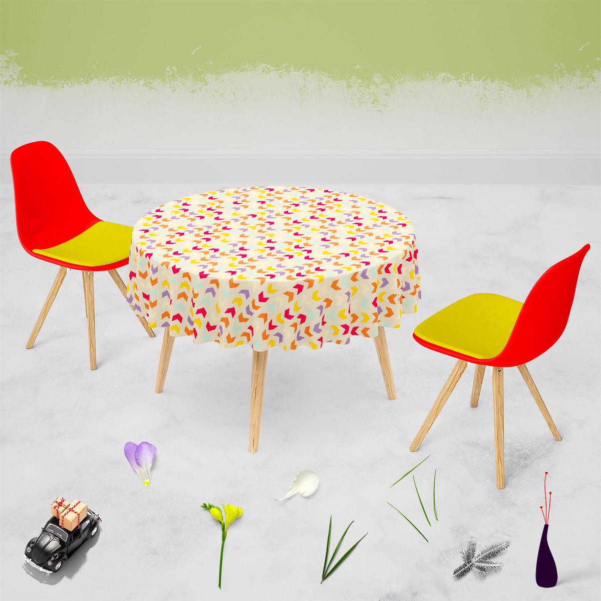 Zigzag Stripes Table Cloth Cover