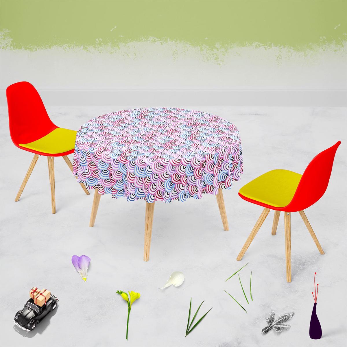 Abstract Doodles D2 Table Cloth Cover
