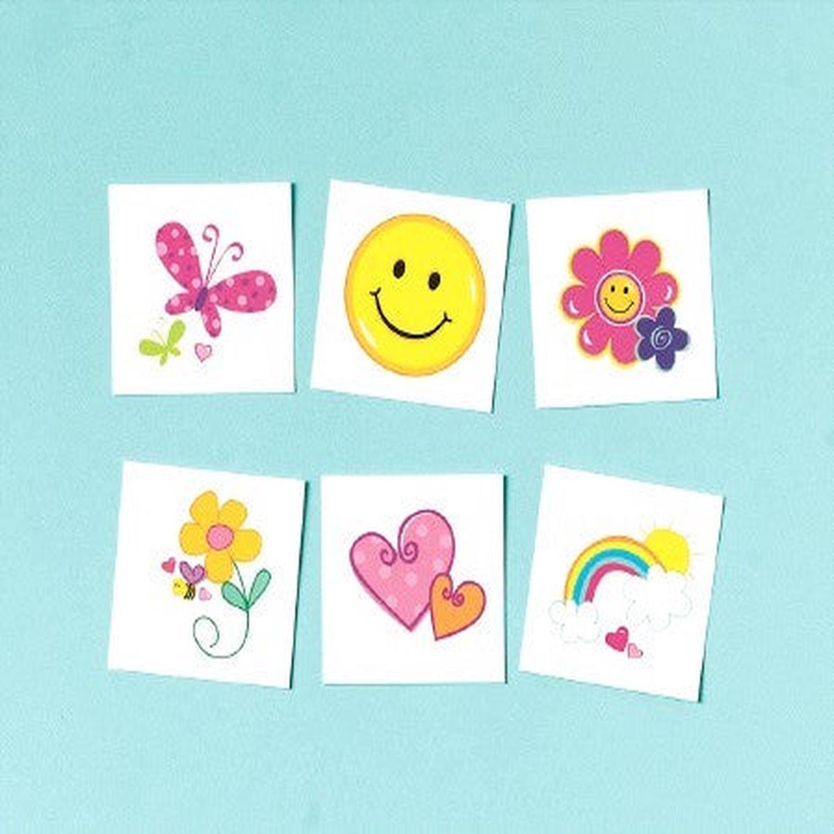Value Pack Favor - Fashion Tattoos Pack of 36