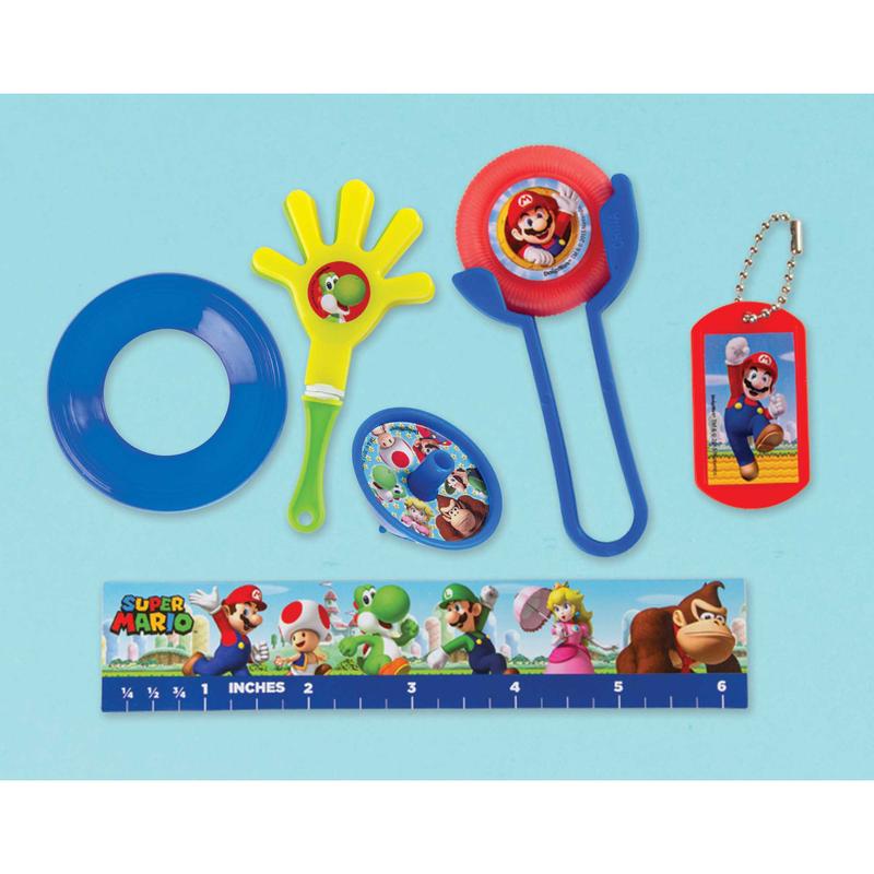 Super Mario Brothers Mega Mix Favors Value Pack Pack of 48