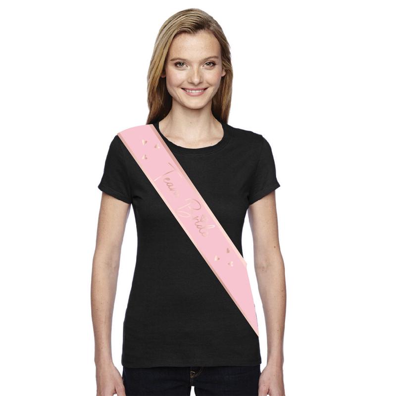 Team Bride Sashes Pack of 6