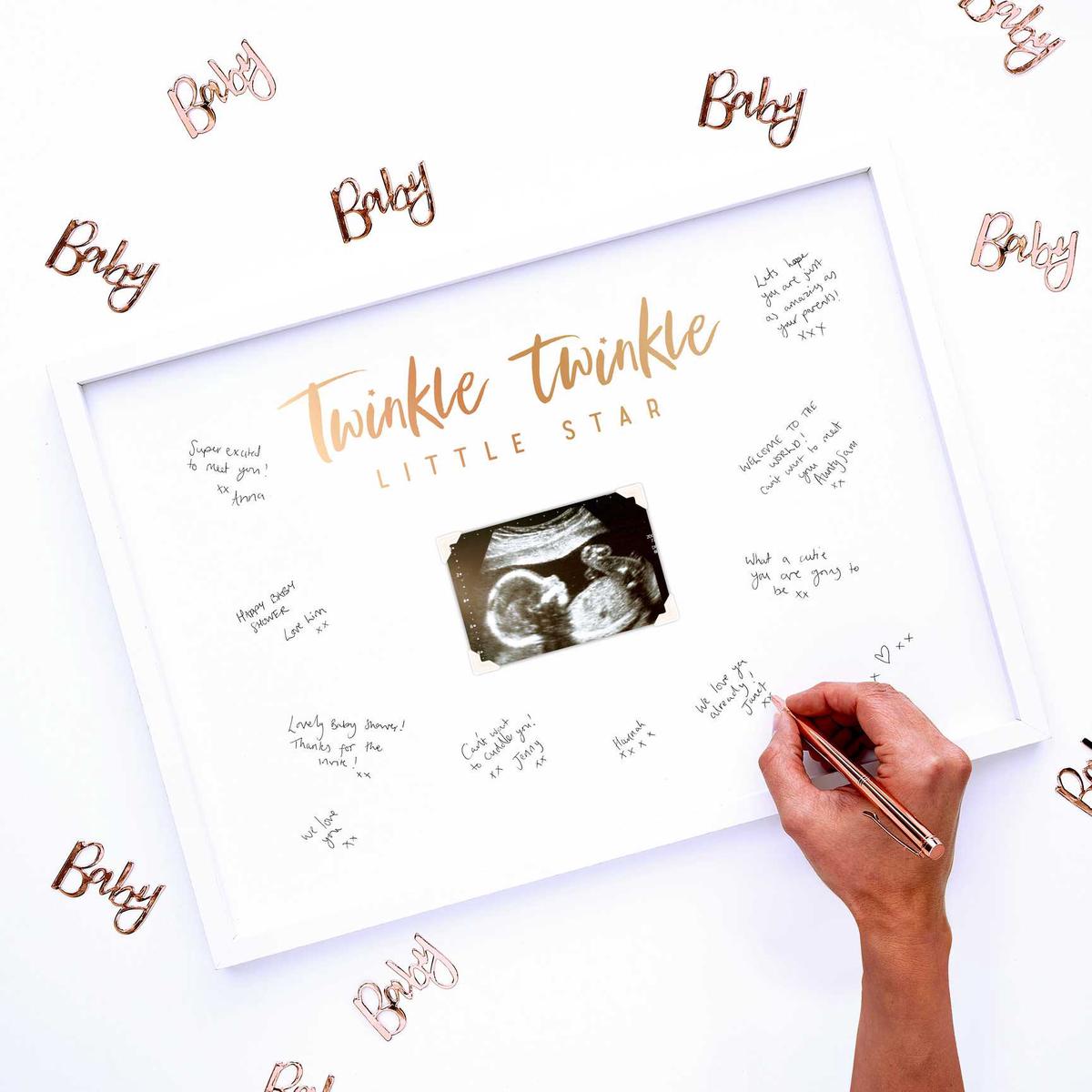 Twinkle Twinkle Frame Guest Book