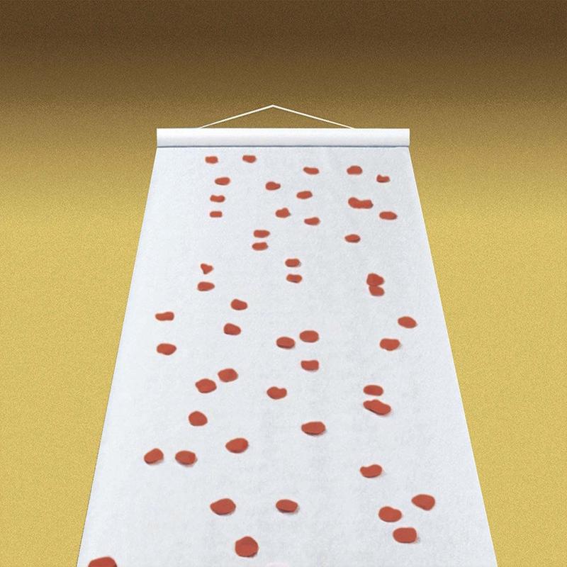 Wedding Aisle Runner White 1ct
