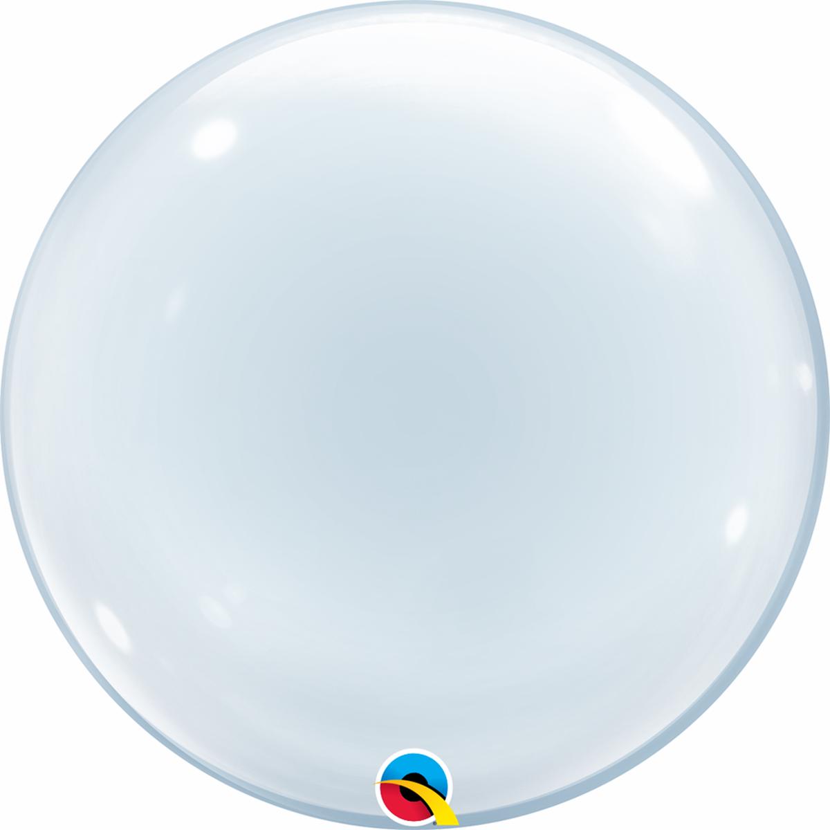 20in DECO BUBBLE CLEAR -pkG