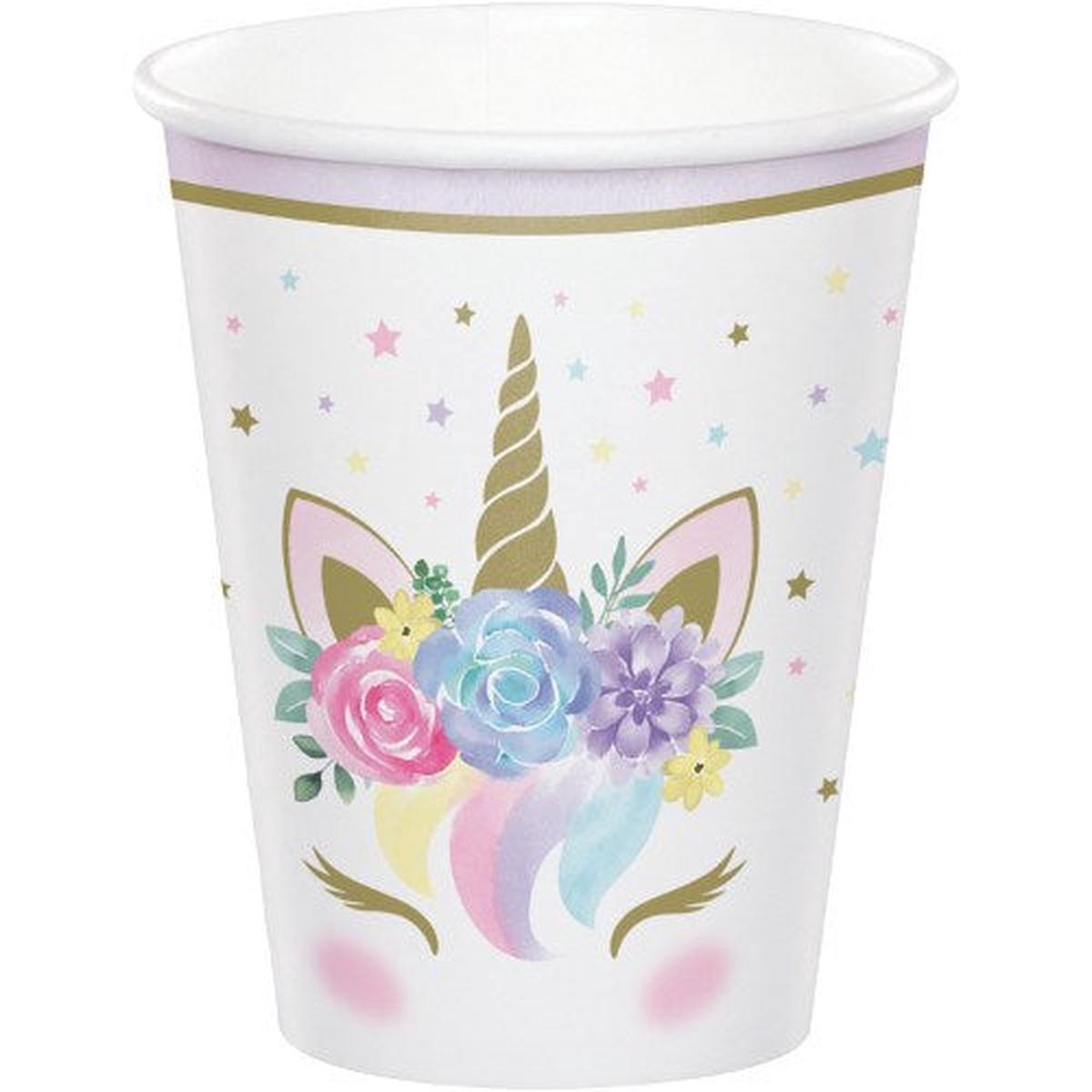 Unicorn Baby Hot and Cold Cup 9oz 8ct
