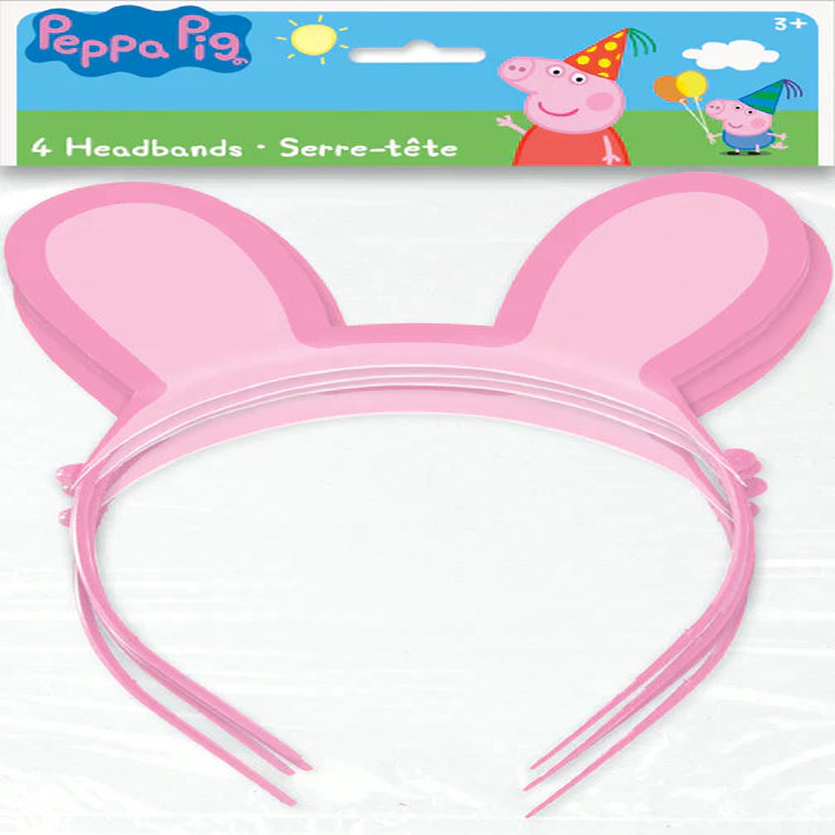 4 Peppa Pig Paper Headband
