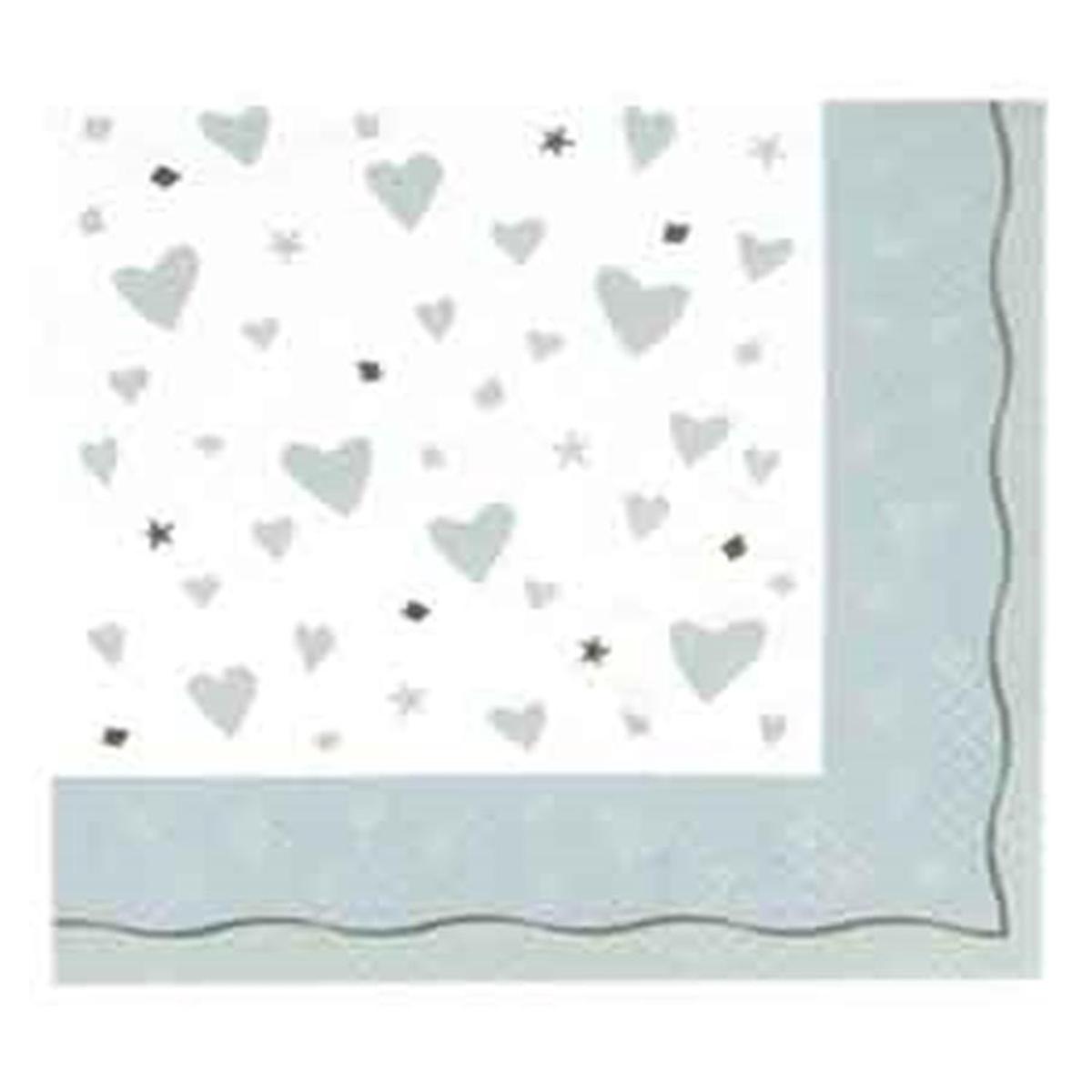 Wed.Bell Napkin 16ct