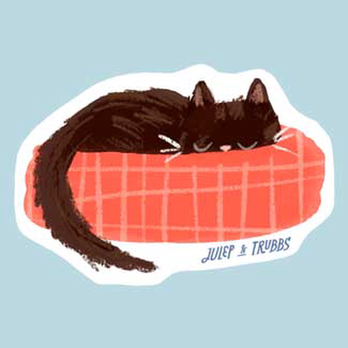 Sticker - Sleepy Cat Cushion