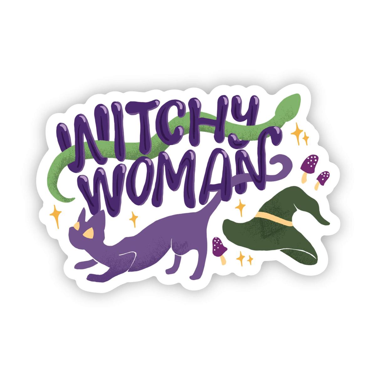 "Witchy Woman" Sticker