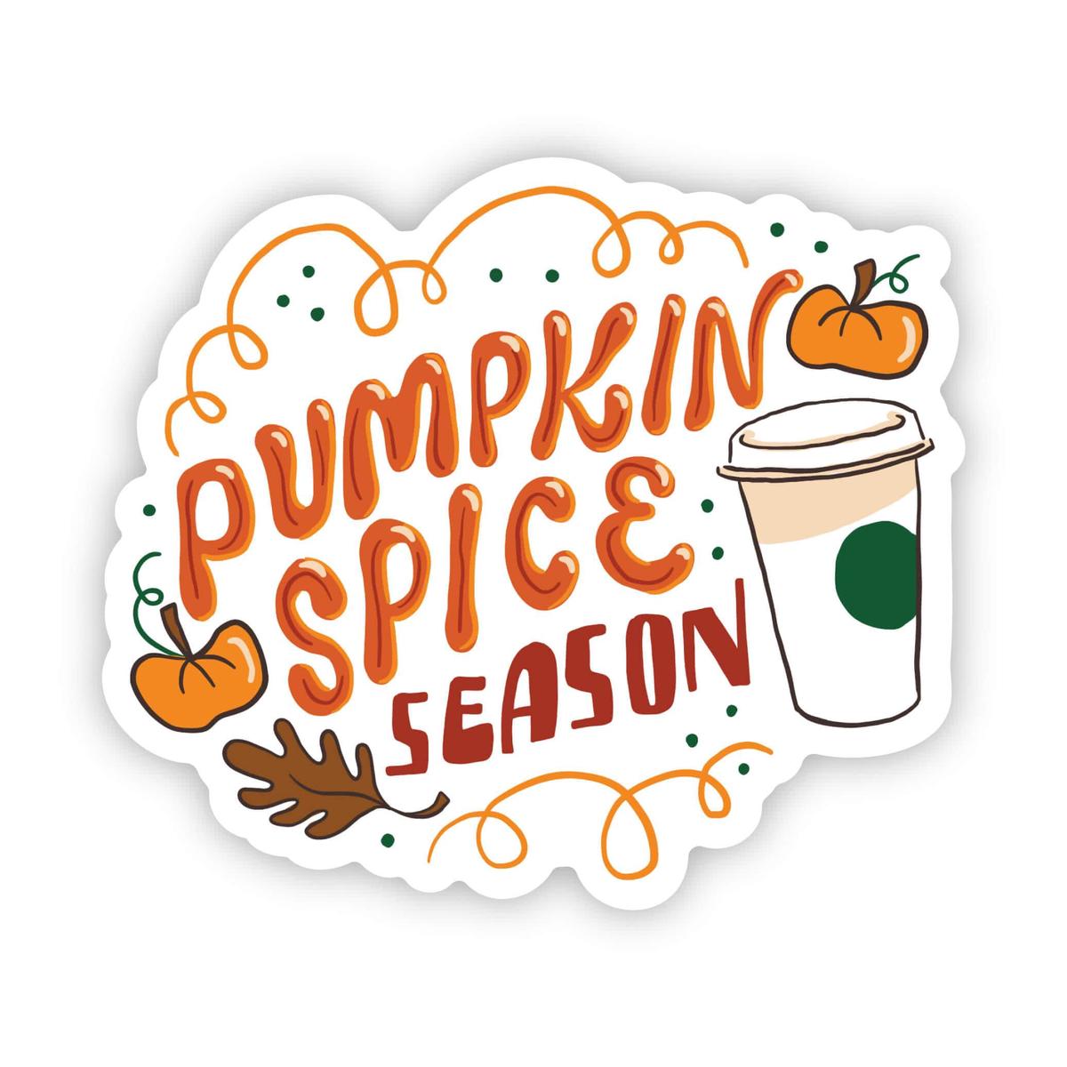 "Pumpkin Spice Season" Sticker