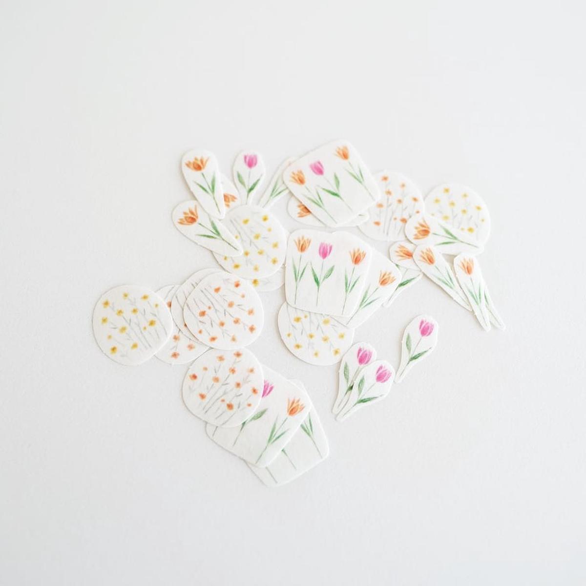 Yohaku Flake Stickers - Soyokaze