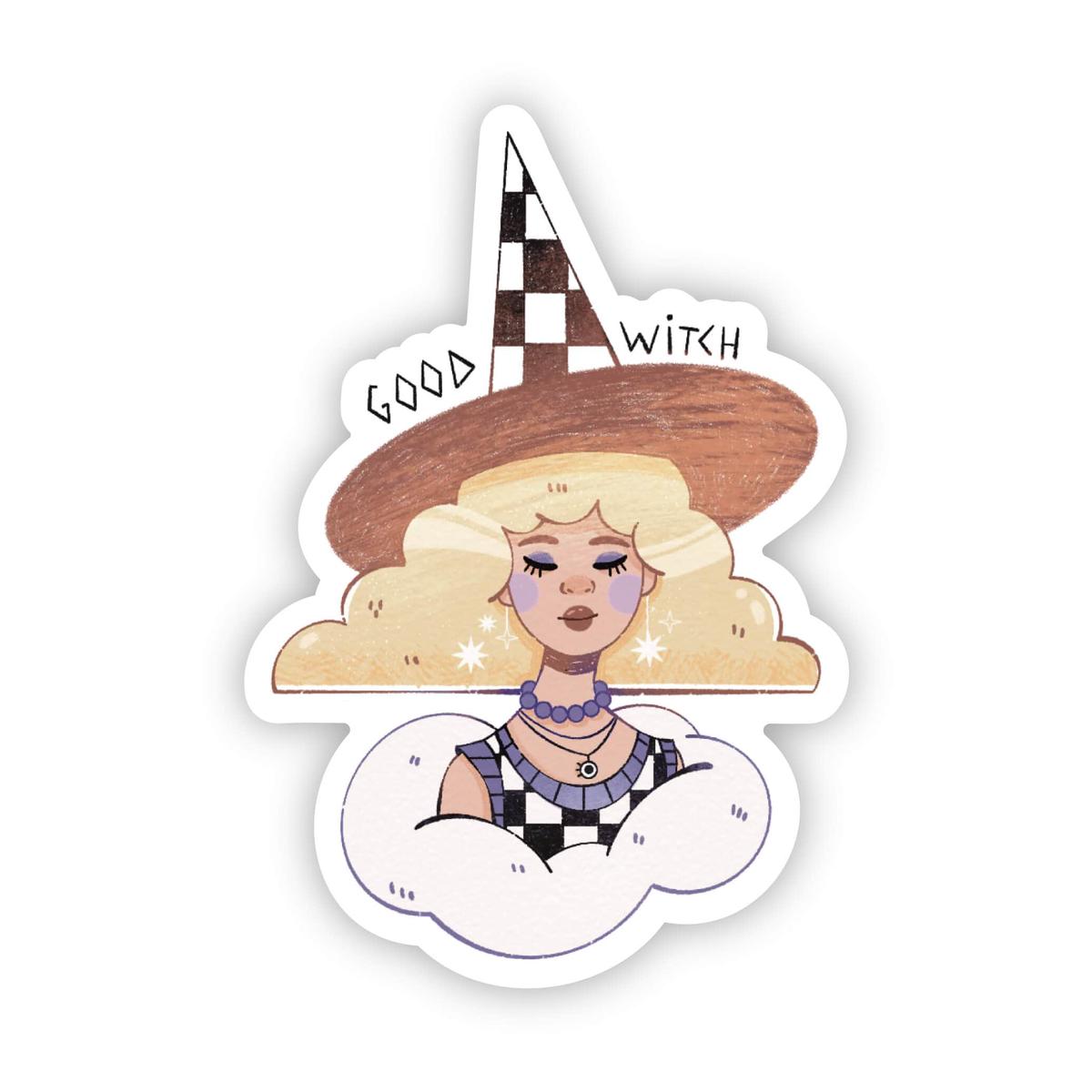 "Good witch" sticker