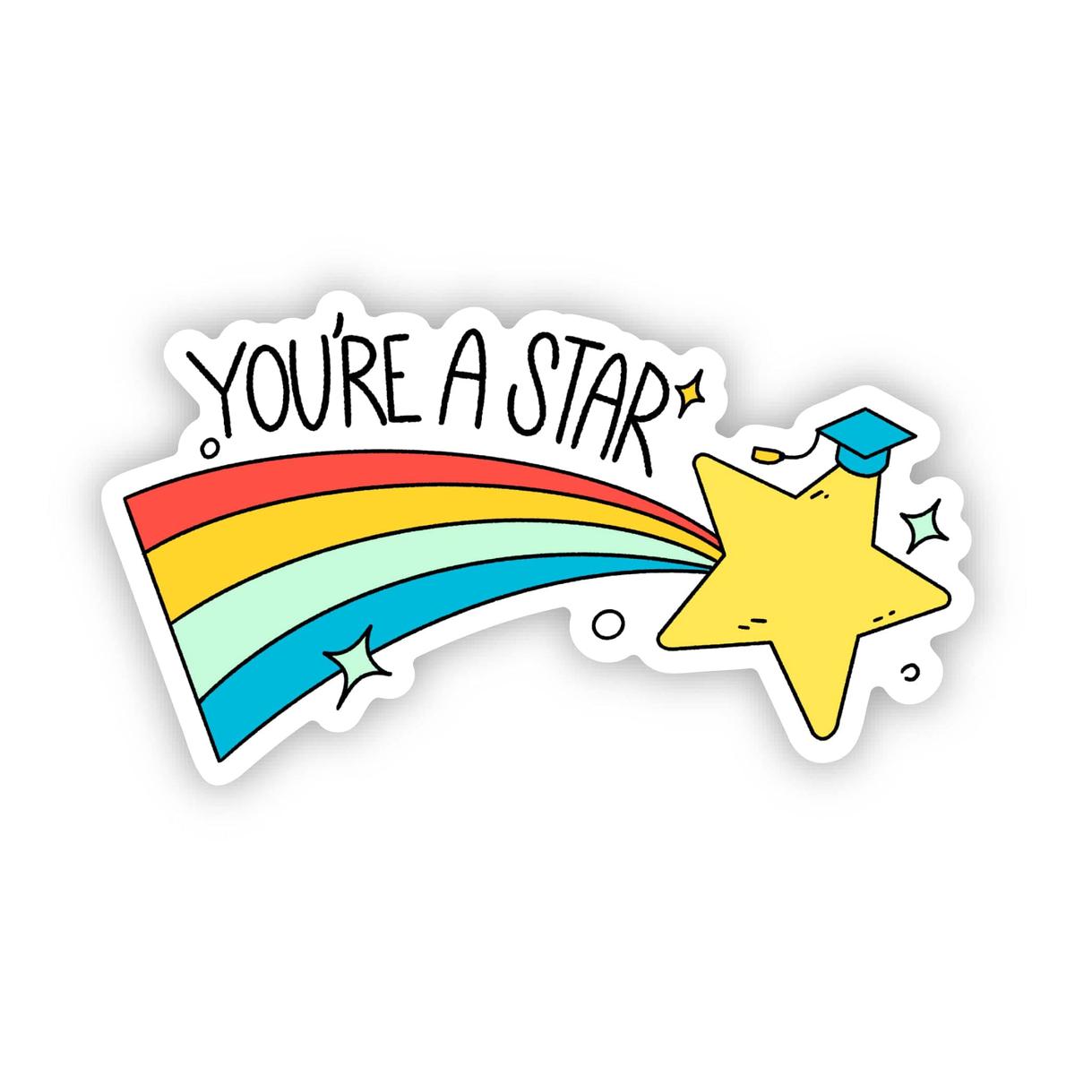 You're A Star Graduation Sticker