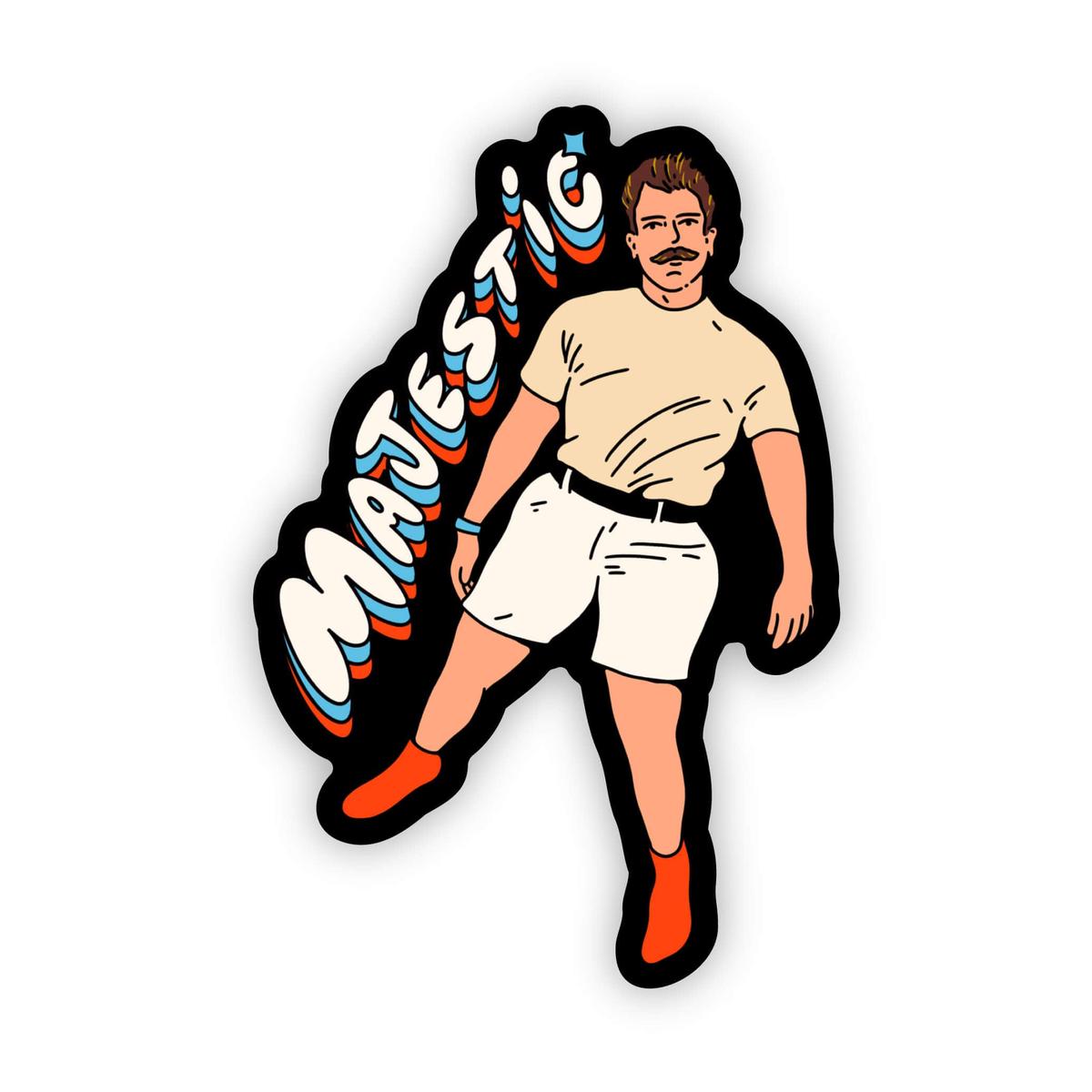 "Majestic" Frankie Lapenna Sticker